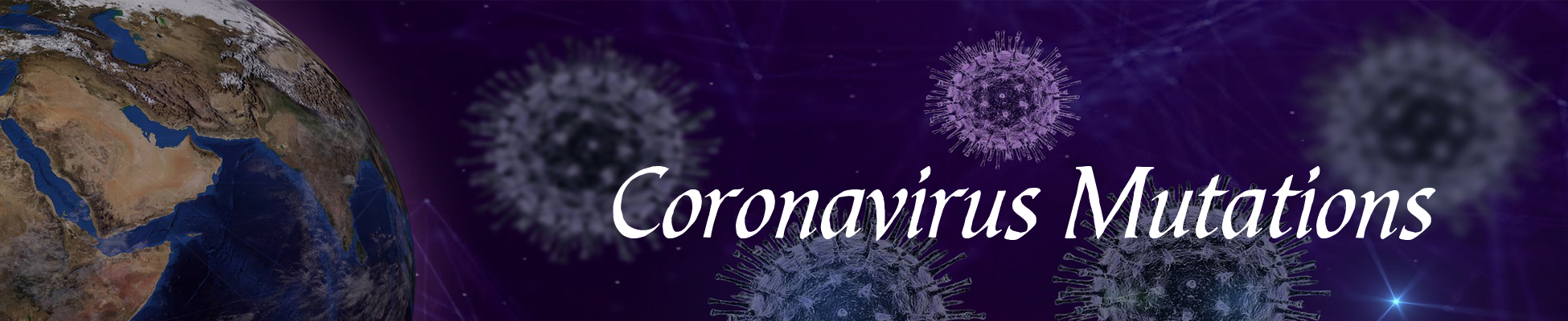 The World in space with coronavirus